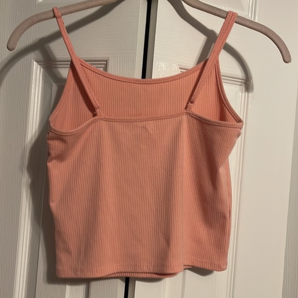 American eagle sleeveless tank crop top in pink size small - Picture 6 of 6